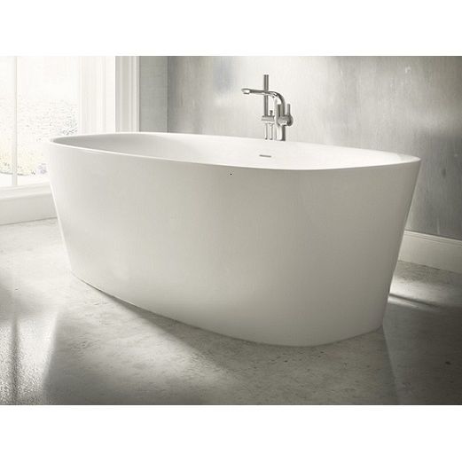 CADA DEA 190X90, FREESTANDING, ACRYL 5 MM, SIFON CU VENTIL CLICK-CLACK INCLUS